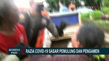 Satpol PP Gelar Razia PSBB, Pemulung Menangis Histeris