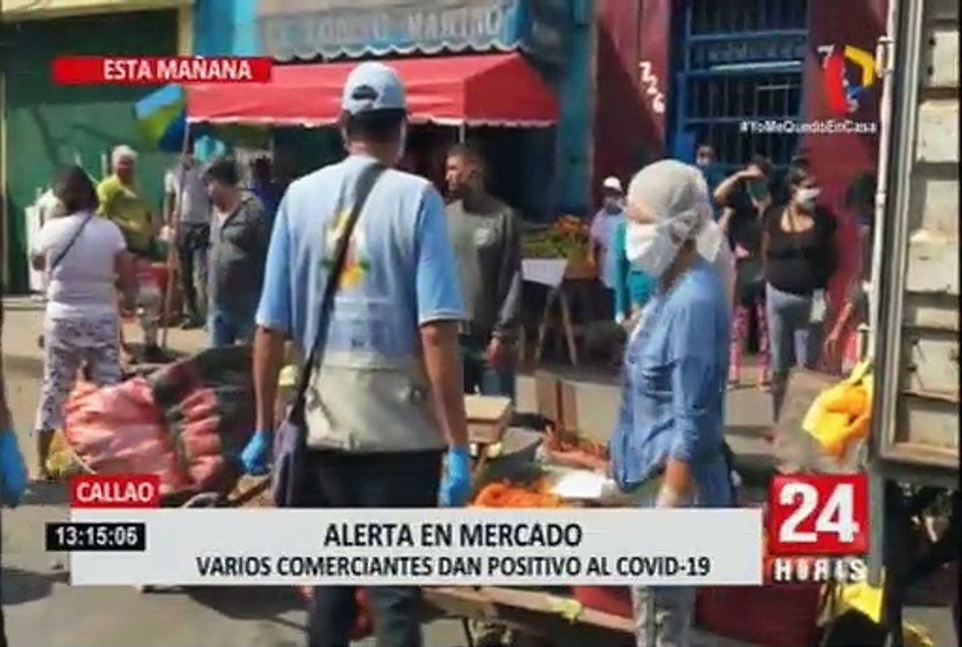 Coronavirus: cierran mercado Central del Callao tras detectar 30 infectados