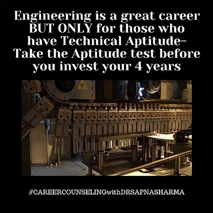 Strong Technical Aptitude is the only key for Successful Career in Engineering