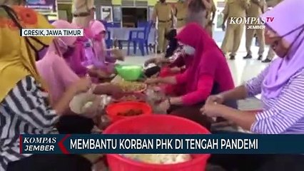 Pemberdayaan Korban PHK, Jadi Juru Masak Dapur Umum