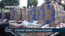 Paket Sembako Jaring Pengaman Sosial Mulai Disalurkan