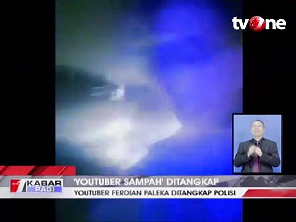 Youtuber Ferdian Paleka Ditangkap Polisi