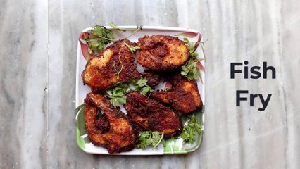 Simple & Delicious Crispy Fish Fry (చేపల వేపుడు)