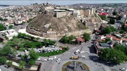 Gaziantep Kalesi çevresinde sessiz iftar