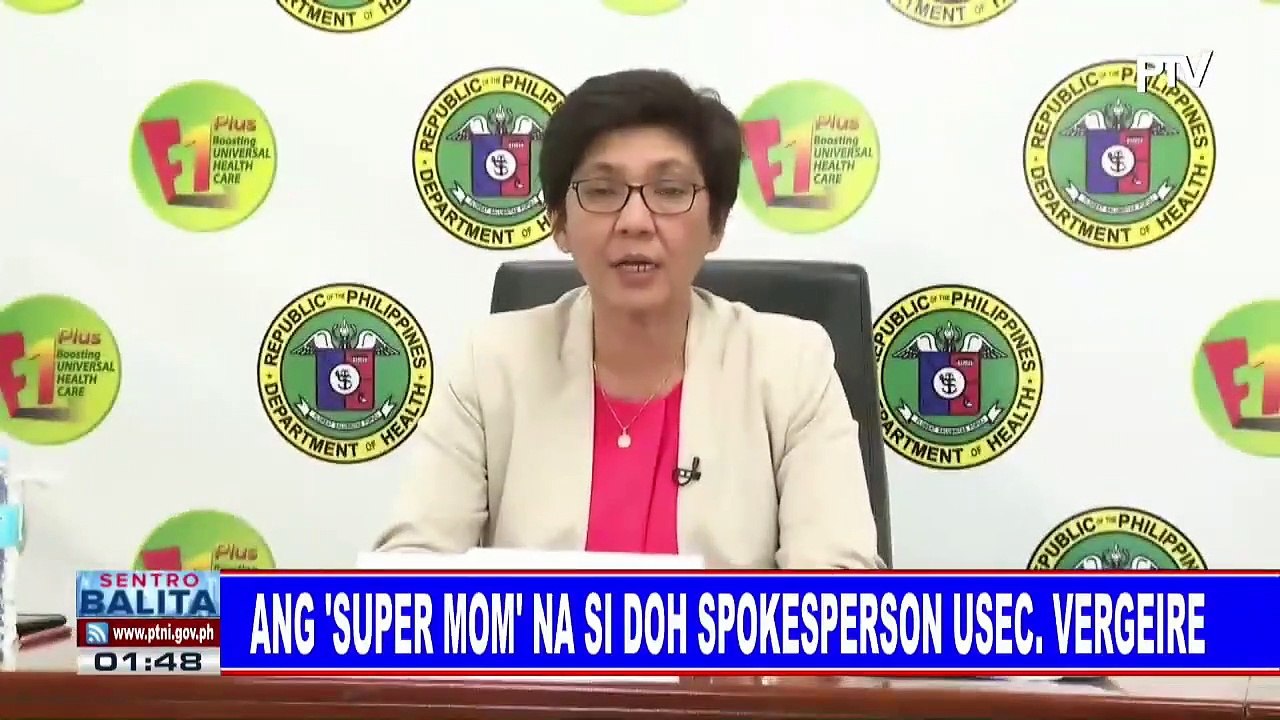 Ang 'super mom' na si DOH Spokesperson USec. Vergeire