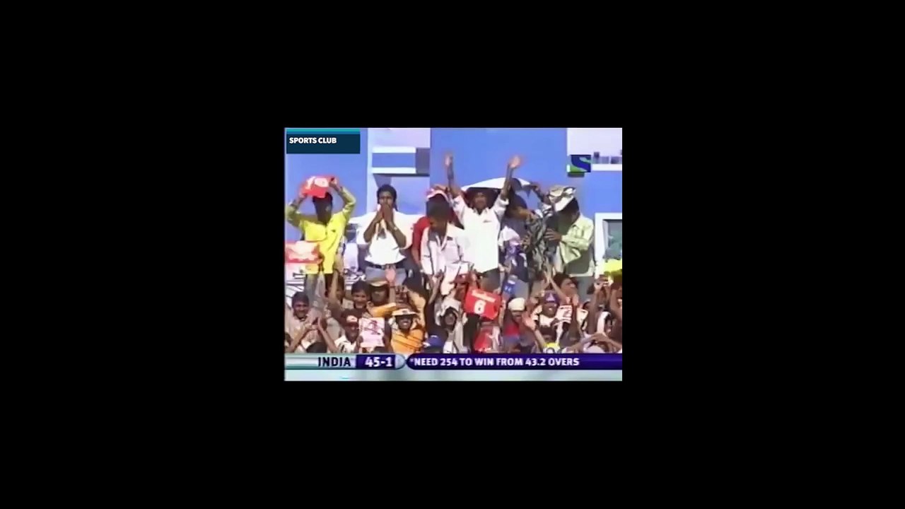 Vintage MS DHONI Innings 183 Notout