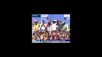 Vintage MS DHONI Innings 183 Notout