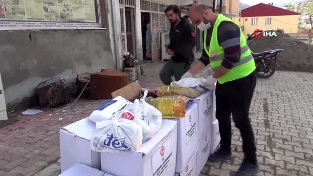 Beytüşşebap'ta bin aileye gıda yardımı yapıldı