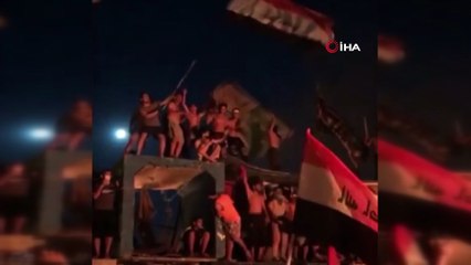 - Irak'ta yeni hükümet protesto edildi