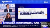 Mon employeur est-il obligé de me fournir un masque pour les transports ?