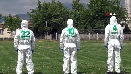 Şampiyon kadronun formalarıyla sokağa çıkıp dezenfekte yapmışlardı...Ödül gecikmedi