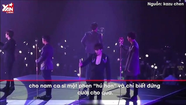 Đời Chanyeol chưa bao giờ hết buồn: Kai làm gãy mic nhưng tội lỗi lại đổ hết lên đầu Chanyeol