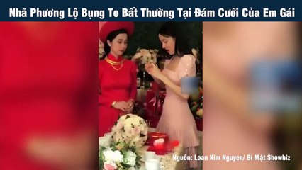 Nhã Phương Lộ Bụng To Bất Thường Tại Đám Cưới Của Em Gái