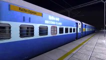 Dangerously high speed train crossings in Indian Train Simulator - Indian Railwa_HD