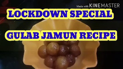 Lockdown special Garma garam gulab jamun recipe