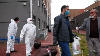 Isparta'da karantina süresi tamamlanan 268 kişi memleketlerine gönderildi