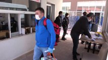 Karantina süresi dolan 395 kişi memleketlerine gönderildi