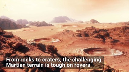 NASA's Designing Airless, Shape-Shifting Tires for Mars Rovers