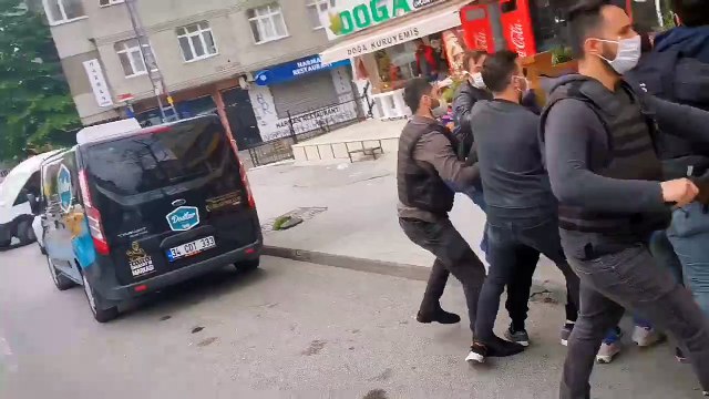 Grup Yorum üyesi İbrahim Gökçek'in cenazesinde provokasyon