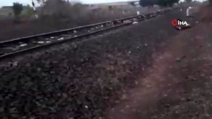 - Hindistan'da tren göçmenlere çarptı: 14 ölü