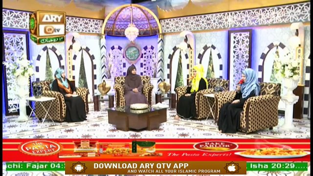 Naimat e Iftar - Islam Aur Khawateen (Taqwa) - 8th May 2020 - ARY Qtv