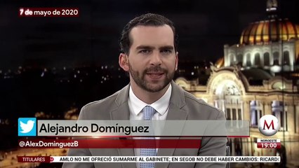 Milenio Noticias, con Alejandro Domínguez, 07 de mayo de 2020