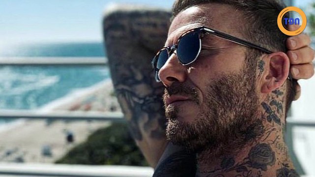 La télé chinoise censure les tatouages de David Beckham