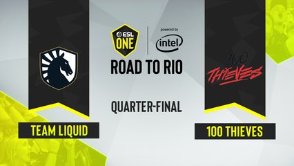 CSGO - 100 Thieves vs. Team Liquid [Vertigo] Map 2 - ESL One Road to Rio - Quarter-final - NA
