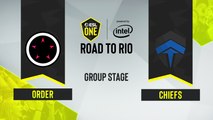 CSGO - ORDER vs. Chiefs [Dust2] Map 1 - ESL One Road to Rio - Group Stage - Oceania