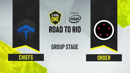 CSGO - ORDER vs. Chiefs [Train] Map 2 - ESL One Road to Rio - Group Stage - Oceania
