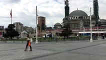 Sokağa çıkma kısıtlaması öncesinde İstanbul'da alışveriş hareketliliği