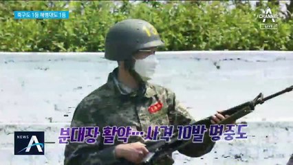 사격도 축구처럼…‘수료 성적 1위’ 손흥민 퇴소