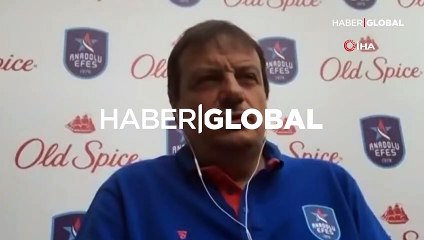 Ergin Ataman: "Emeğimizin karşılığını sahada almak istiyoruz"