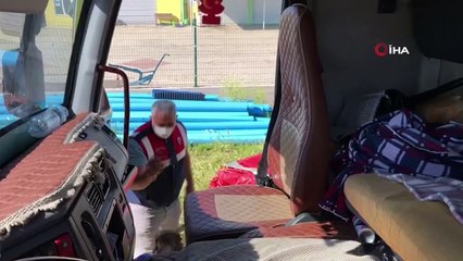 Şüphe üzerine durdurulan kamyondan 250 gram metamfetamin çıktı