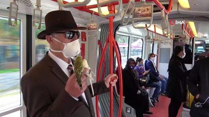 Her Yere Muhabbet Kuşları 'Süslü' ve 'Beyaz' ile Gidiyor