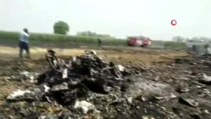 - Hindistan’da savaş uçağı düştü
