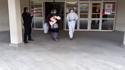 40 günlük bebek koronavirüsü yendi