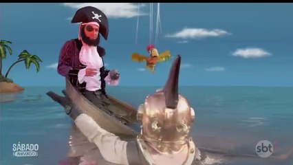 (Divisão de rede) Encerramento Bob Esponja e inicio Parque Patati Patatá - Sábado Animado (18/04/2020) (10h01) | SBT 2020