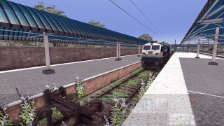Train Coupling at Ludhiana station in Indian Train Simulator_HD