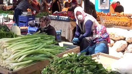Pazarda fiyatlar pahalı, işler durgun