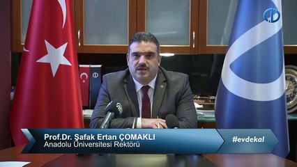 Descargar video: Anadolu Üniversitesi Rektörü Prof. Dr. Şafak Ertan Çomaklı istifa etti