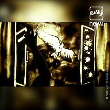 Watch How Sand Artist Badal Barai Paid Tribute To Corona Warriors