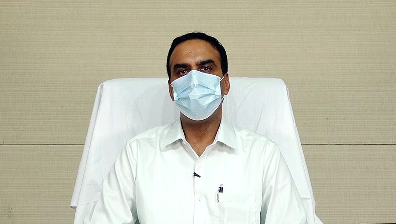GUJARAT GOVERNMENT OFFICER PRESS CONFERENCE ON CORONAVIRUS UPDATE