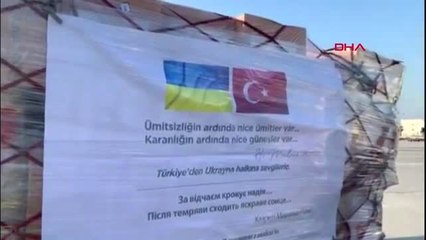 Tıbbi yardım malzemeleri Ukrayna'da