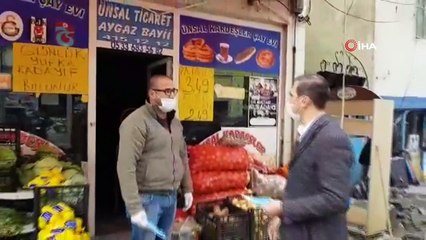 Aşkale’de 4 bin adet maske dağıtımı yapıldı