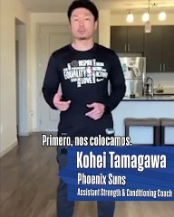 Reverse Lunges with Kohei Tamagawa (Spanish Subtitles)