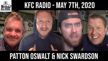 KFC Radio: Patton Oswalt, Nick Swardson, Stealing Your Wife's Inheritance, and the Dream Paradox