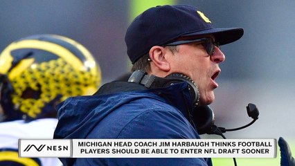 Jim Harbaugh Proposes NCAA Rule Change Idea