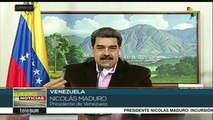 Pdte. Maduro: fracasaron al intentar imponer un presidente títere