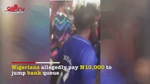Nigerians allegedly pay N10,000 to jump bank queue